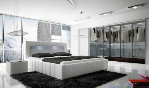 Kvalitní postel Luca 160x200cm  WSL : Rošt Bez roštu