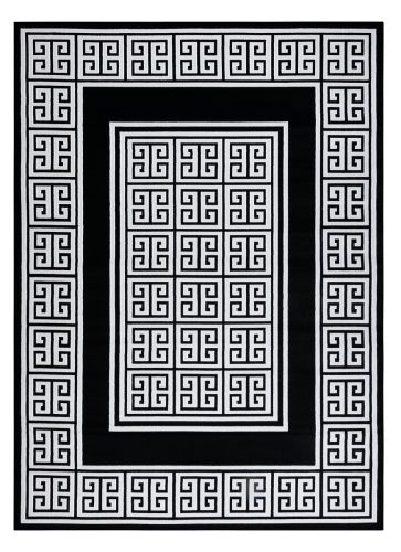 Kusový koberec Gloss 6776 85 greek black/ivory-80x150
